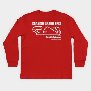 Spanish Grand Prix DS Kids Long Sleeve T-Shirt